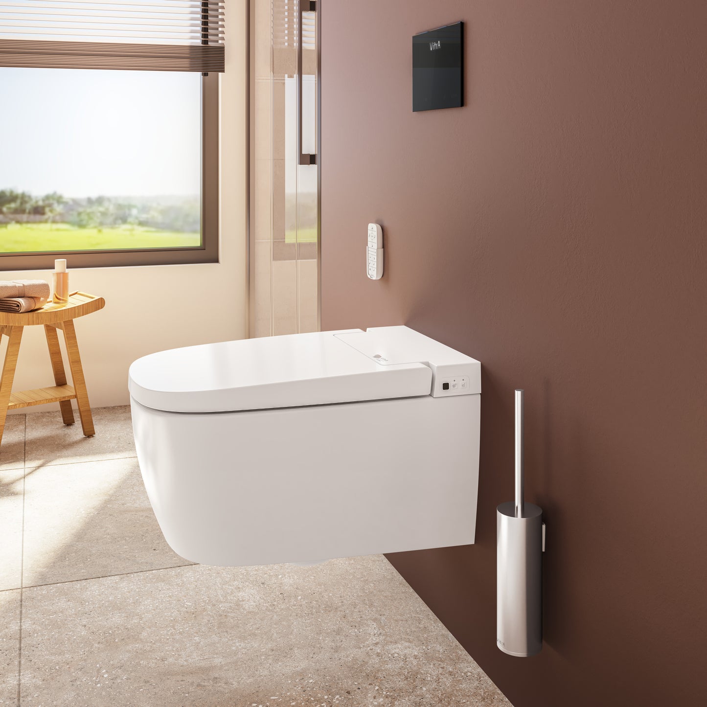 VitrA V-Care Comfort Smart Væghængt Toilet - 5674B403-6194