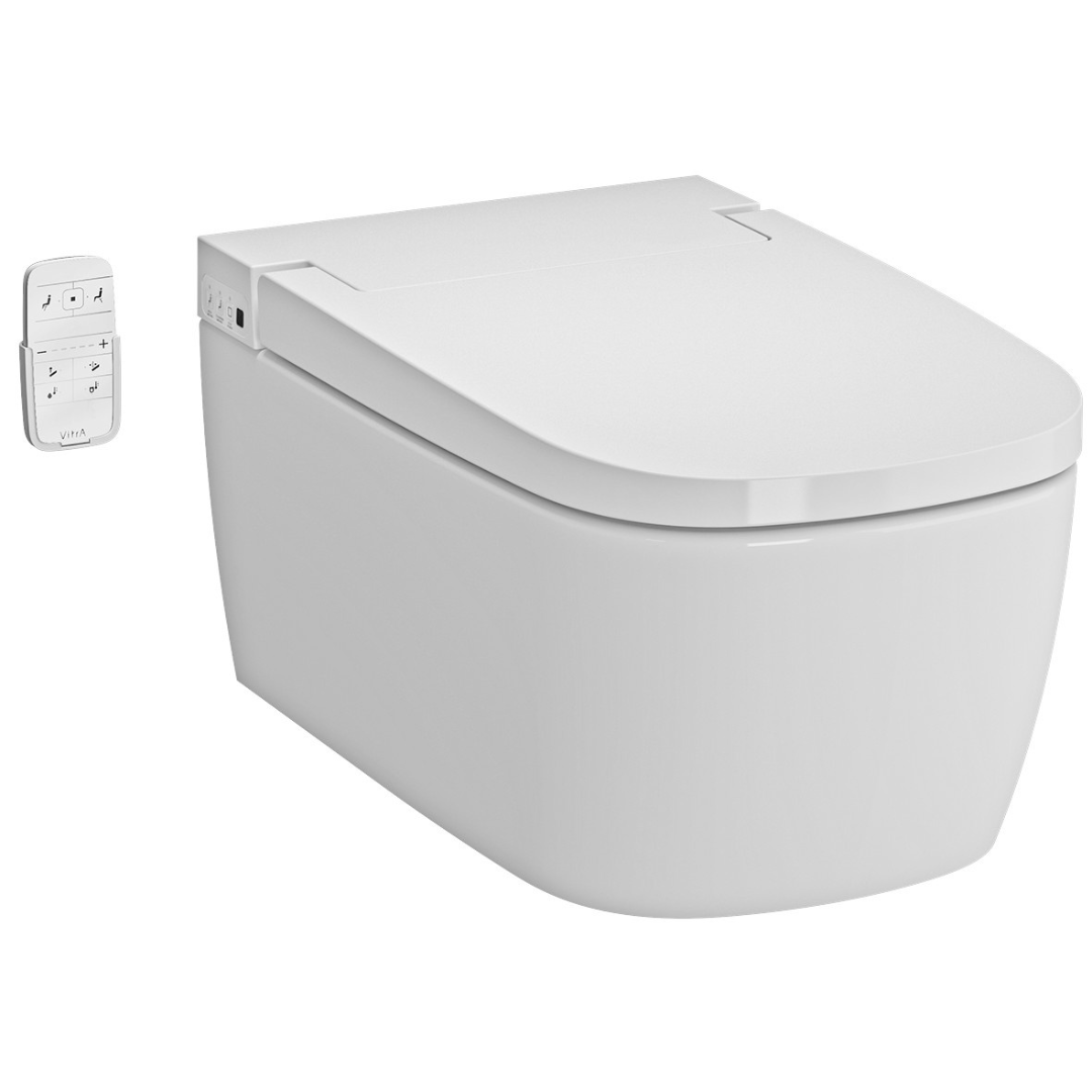 VitrA V-Care Basic Smart Væghængt Toilet - 5674B403-6193