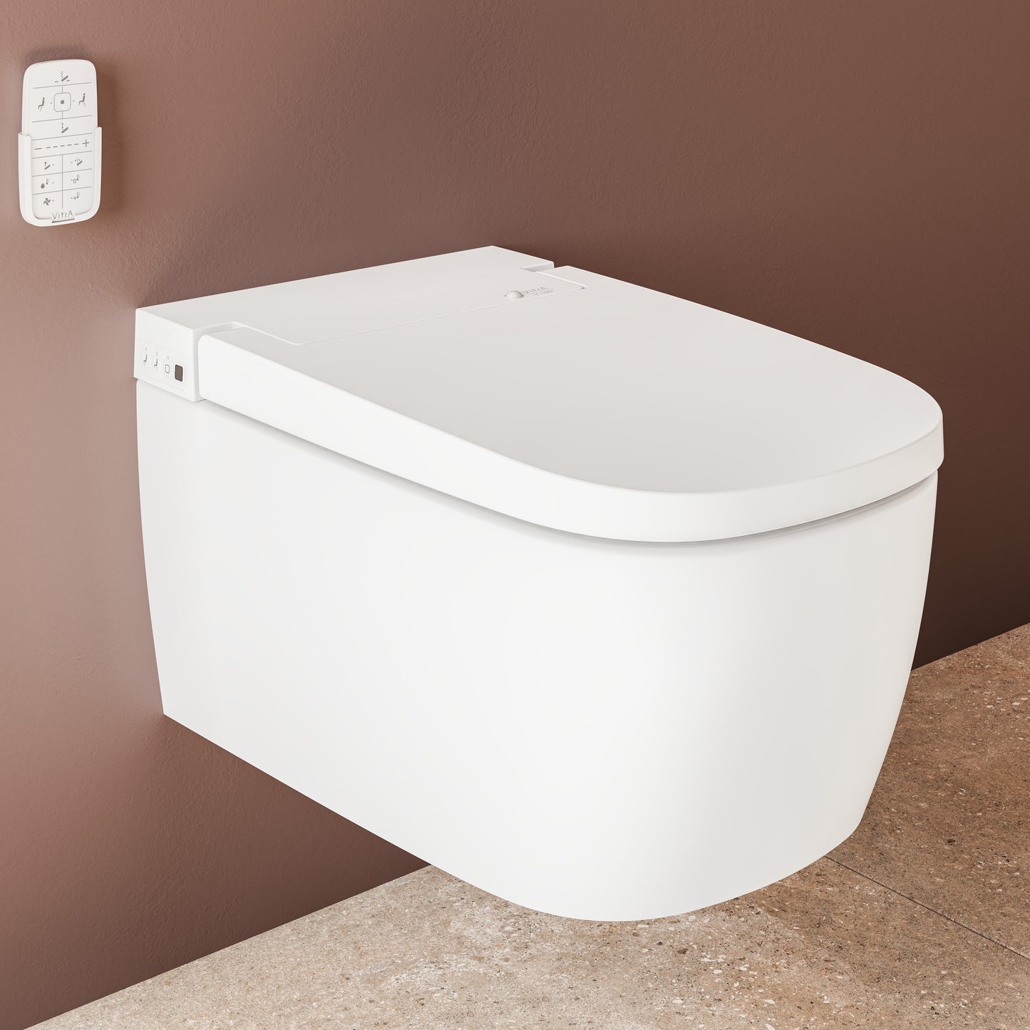 VitrA V-Care Comfort Smart Væghængt Toilet - 5674B403-6194