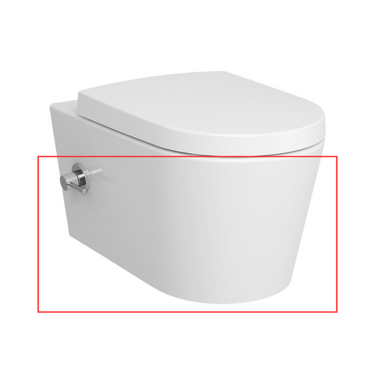 VitrA Nest væghængt toilet med bidet funktion - 5176B003-1684